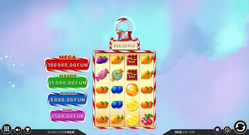 Sweet Candy Cash Stash - হোল্ড অ্যান্ড উইন রাউন্ডে ক্যাশ-কয়েন